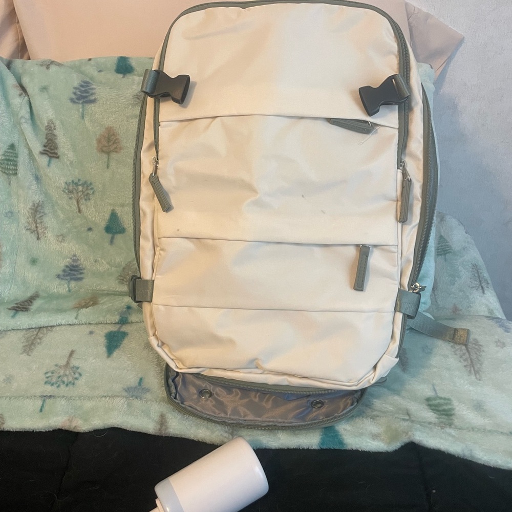 Cream Backpack